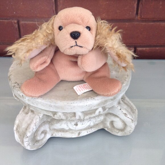 Vintage TY Beanie Baby 'Spunky'  Collectible Cocker Spaniel - Picture 5 of 5